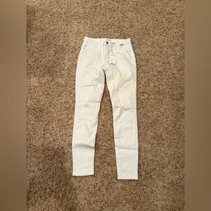 Judy Blue White Skinny Jeans